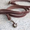 Trainingsleine Leder 1m