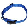 Nylon-Hundehalsband stufenlos verstellbar blau 38cm bis 55 cm Hauptbild