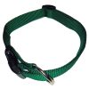 Nylon-Hundehalsband stufenlos verstellbar grün 38cm bis 55 cm Startbild