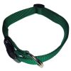 Nylon-Hundehalsband stufenlos verstellbar grün 38cm bis 55 cm Startbild